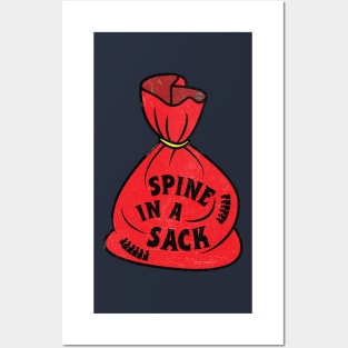 Spine In A Sack Eye Voodoo Lock Edition mk1 Posters and Art